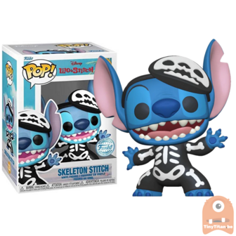 Funko POP! Disney Skeleton Stitch 1234 Lilo &amp; Stitch Exclusive 