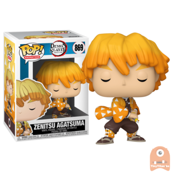 Funko POP!Animation Zenitsu Agatsuma 869 Demon Slayer   