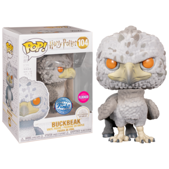 Funko POP! Harry Potter BuckBeak Flocked 104 Exclusive