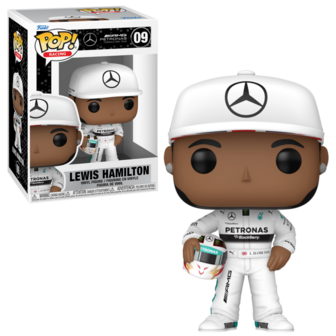 Funko POP! LEWIS HAMILTON WITH HELMET 09 F1 Racing Petronas