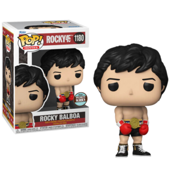 Funko POP! Rocky Balboa w/ belt 1180 Specialty Series Rocky45th Exclusive