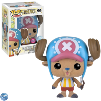 Funko POP! ONE PIECE - POP Animation N&deg; 99 - Chopper (Flocked) Exclusive