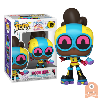 Funko POP! Marvel Moon Girl 1119 Moon Girl &amp; Devil Dinosaur