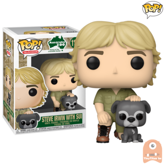 Funko POP!  TV Steve Irwin w/ Sui 1105 The Crocodile Hunter 