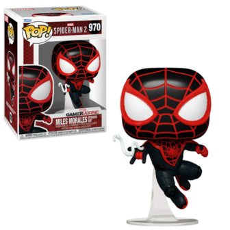 Funko POP!  Miles Morales Upgraded Suit 970 Spider-man 2 Games