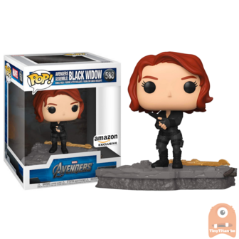 Funko POP! Deluxe, Marvel: Avengers Assemble Series - Black Widow 588 Exclusive 