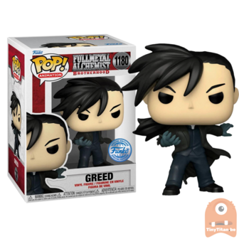 Funko POP! Animation Greed 1180 Full Metal Alchemist Exclusive 