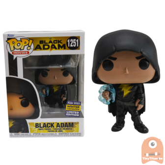 Funko POP! DC Black Adam w/ Cloak Winter Con 2022 Exclusive LE 