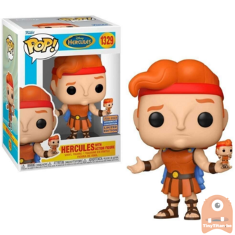 Funko POP! Disney Hercules with Action Figure 1329 WonderCon 23 Exclusive LE 