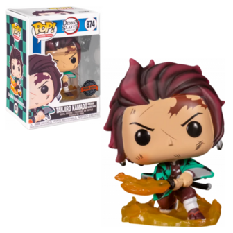 Funko POP! DEMON SLAYER - POP N&deg; 874 - Tanjiro (SE) Exclusive 