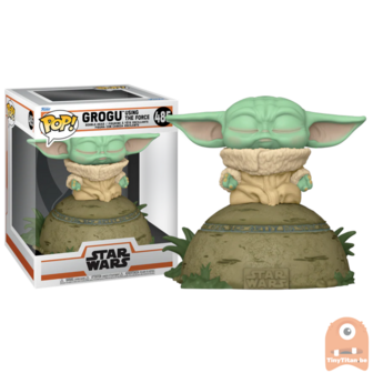 Funko POP! Star Wars Deluxe Grogu Using The Force 485