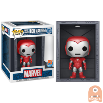 Funko POP! Marvel iron man Model 8 Silver Centurion 1038 6 INCH Hall Of Armor Exclusive 