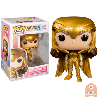 Funko POP! Heroes Wonder Woman Golden Armor 323 Wonder Woman 1984 