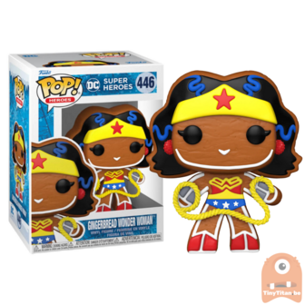 Funko POP! Heroes Gingerbread Wonder Woman 446 Holiday Series