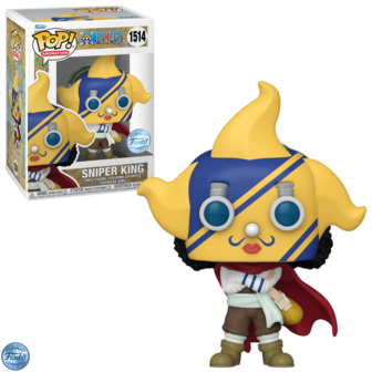 Funko POP! ONE PIECE - POP Animation N&deg; 1514 - Sniper King Exclusive