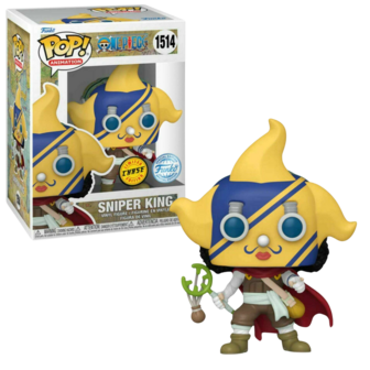 Funko POP! ONE PIECE CHASE Animation N&deg; 1514 - Sniper King Exclusive