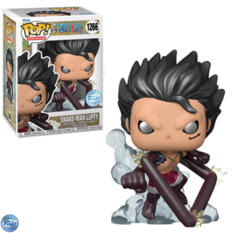 Funko POP! ONE PIECE - POP Animation N&deg; 1266 - Snake Man Luffy (METAL) Exclusive