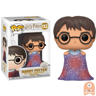 POP! Harry Potter Harry w/ Invisibillity Cloak 112  