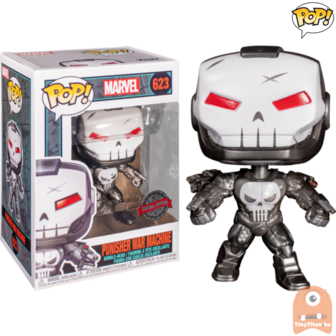 Funko POP! Marvel Punisher War Mahchine Metallic 623 Exclusive