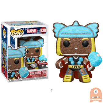 POP! Marvel Gingerbread Thor Diamond Glitter Exclusive 938