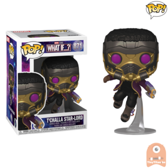 Funko POP! Marvel T&#039;Challa Star-Lord 871 What If 