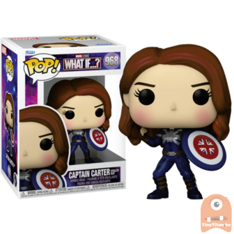 Funko POP! Marvel Captain Carter Stealth Suit 968 - What if?