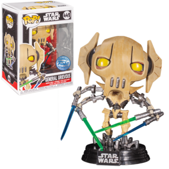 Funko POP!  General Grievous 449 4 Lightsabers Star Wars Exclusive Pre-order