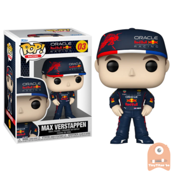 Funko POP! Racing Max Verstappen 03 Formula 1 Red Bull Racing 