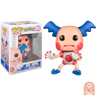 Funko POP! Games Mr. Mime 582 Pokemon  Import Exclusive