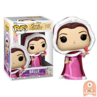 Funko POP! Disney Winter Belle w/ Bird 1137 Beauty and the Beast 