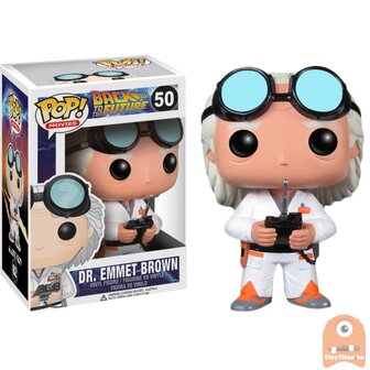 Funko POP! Movies Dr. Emmett Brown 50 Back to the Future