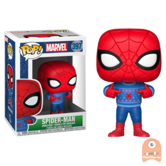 Funko POP! Marvel Spider-man Ugly Christmas Sweater Holiday 397 Christmas