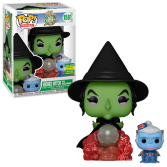 Funko POP! WICKED WITCH WITH WINGED MONKEY 1581 THE WIZARD OF OZ SDCC 2024 Exclusive