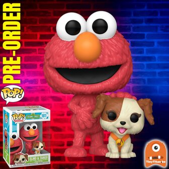 Funko POP! Elmo &amp; Tango 1611 Sesame Street Pre-Order