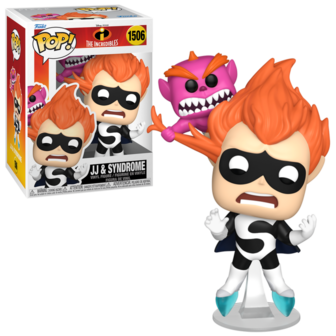 Funko POP! JJ &amp; Syndrome 1506 Incredibles 20th Anniversary Disney  Pre-Order