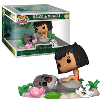 Funko POP! Moment Baloo &amp; Mowgli 1490 Jungle Book Disney