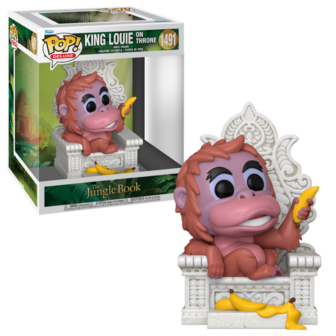 Funko POP! Deluxe King Louie on Throne 1491 Jungle Book Disney