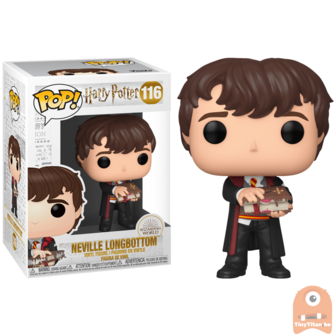 Funko POP! Harry Potter Neville Longbottom w/ Monster Book 116