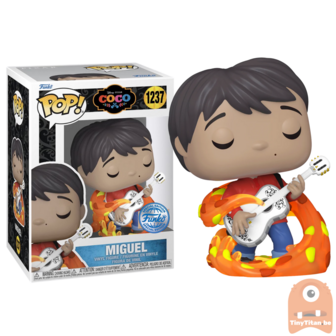 Funko POP! Disney Miguel w/ Guitar GITD -1237 CoCo Exclusive 