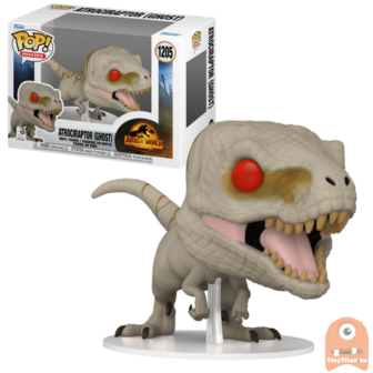 Funko POP! Movies Atrociraptor Ghost 1205  Jurassic World Dominion