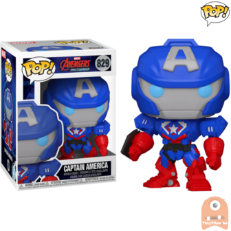 Funko POP! Marvel Captain America 829 Avengers Mech Strike