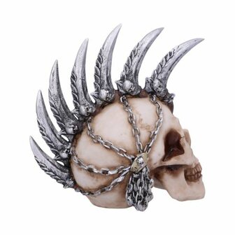 Nemesis Now - Chain Blade Mohican Mohawk Knife Skull 17.5cm