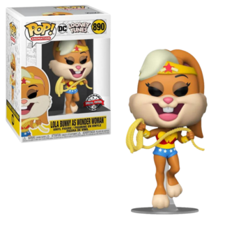 Funko POP! Lola Bunny as Wonder Woman 890 Looney Tunes Exclusive