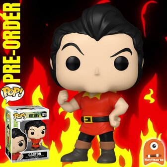 Funko POP! Gaston 1518 Disney Villains Pre-Order