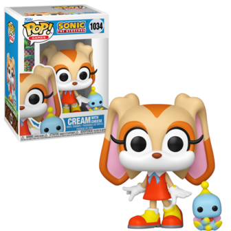 Funko POP! &amp; Buddy Cream with Cheese 1034 Sonic The Hedgehog Pre-Order