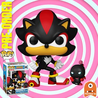 Funko POP! &amp; Buddy Shadow with Dark Chao 1035 Sonic The Hedgehog Pre-Order