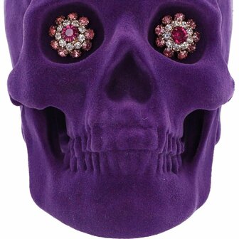 Nemesis Now - Jewelled Gaze Purple Skull 18.7cm