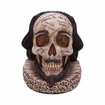 Nemesis Now - Shakespeare&#039;s Legacy Skull 16cm