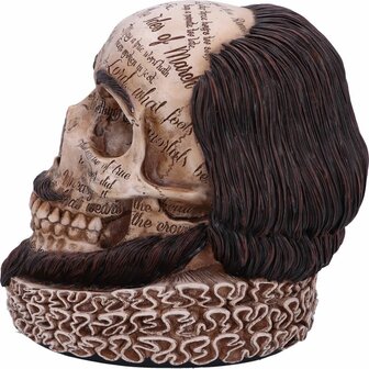 Nemesis Now - Shakespeare&#039;s Legacy Skull 16cm