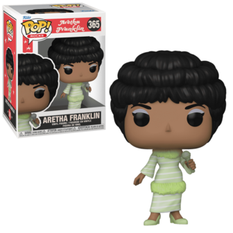 Funko POP! Aretha Franklin green Dress 365 ROCKS